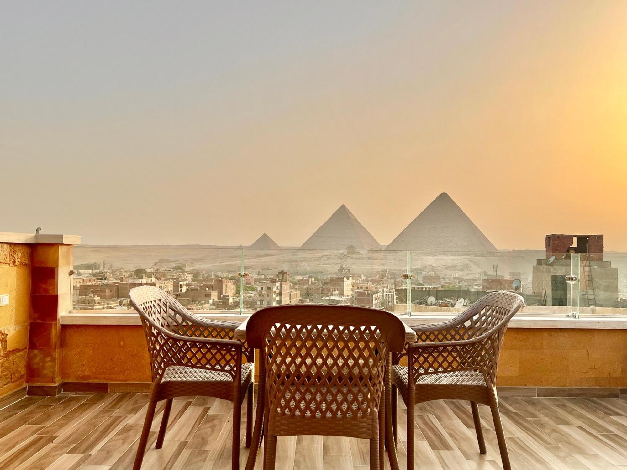 Celia Pyramids View Inn Nazlet el-Sîsi 외부 사진