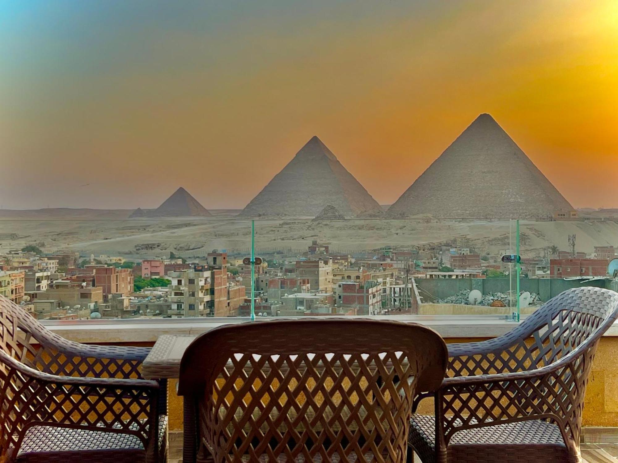 Celia Pyramids View Inn Nazlet el-Sîsi 외부 사진