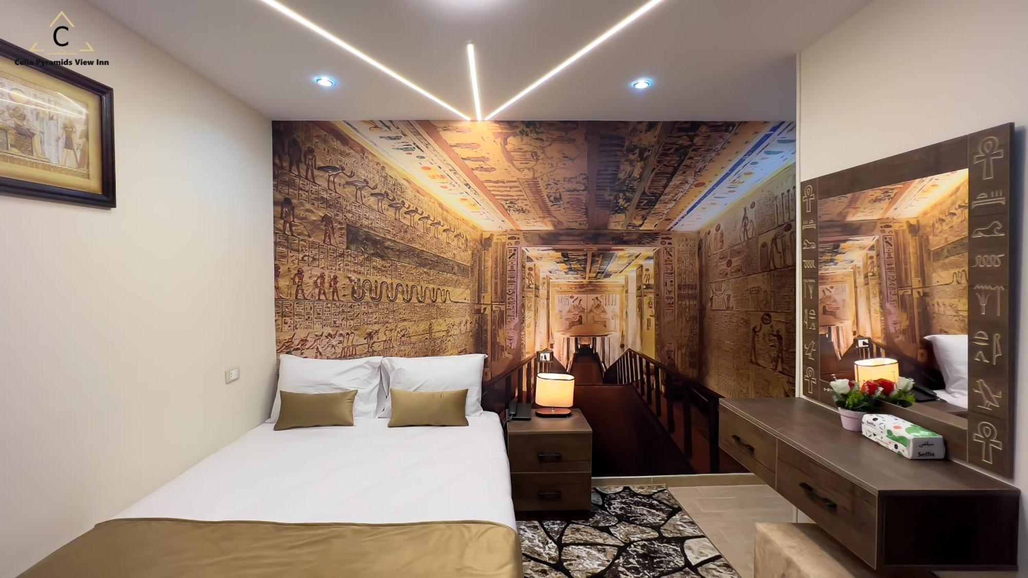 Celia Pyramids View Inn Nazlet el-Sîsi 외부 사진
