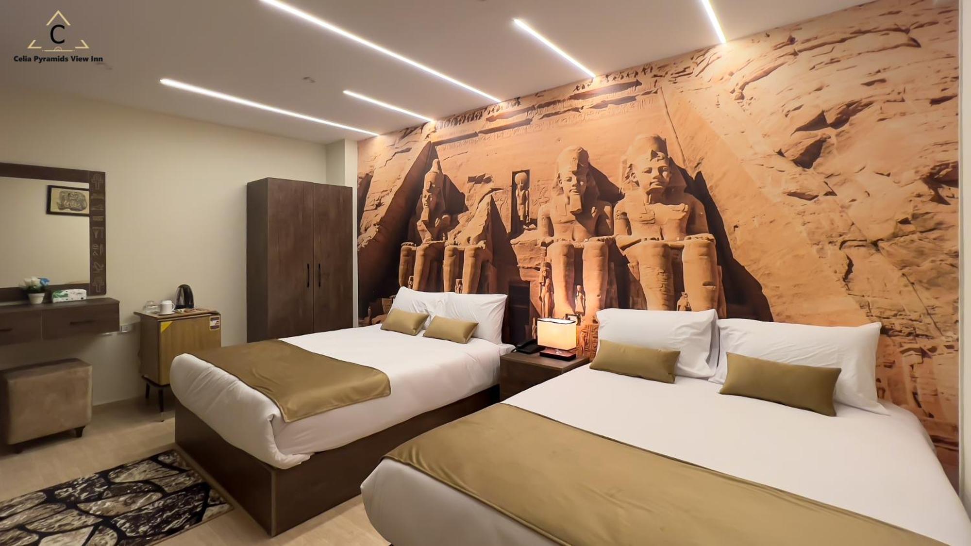 Celia Pyramids View Inn Nazlet el-Sîsi 외부 사진