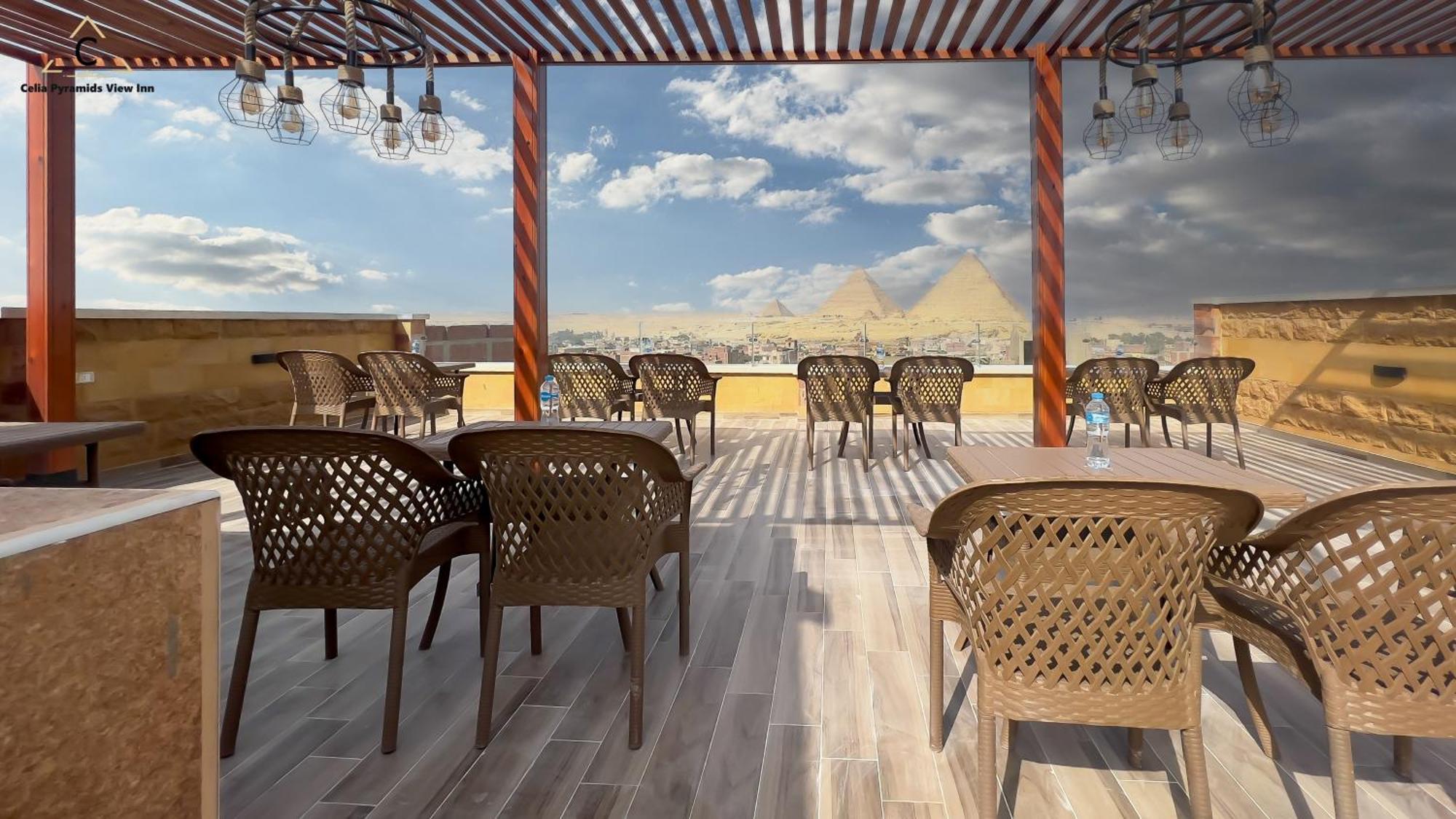 Celia Pyramids View Inn Nazlet el-Sîsi 외부 사진