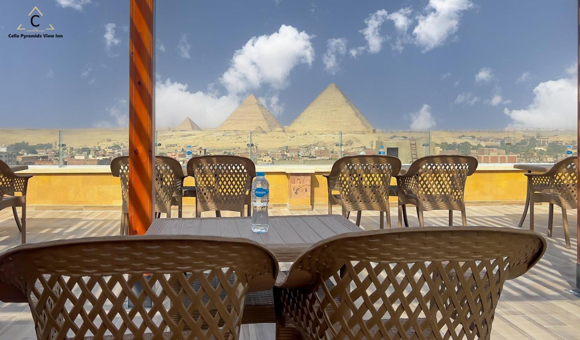 Celia Pyramids View Inn Nazlet el-Sîsi 외부 사진