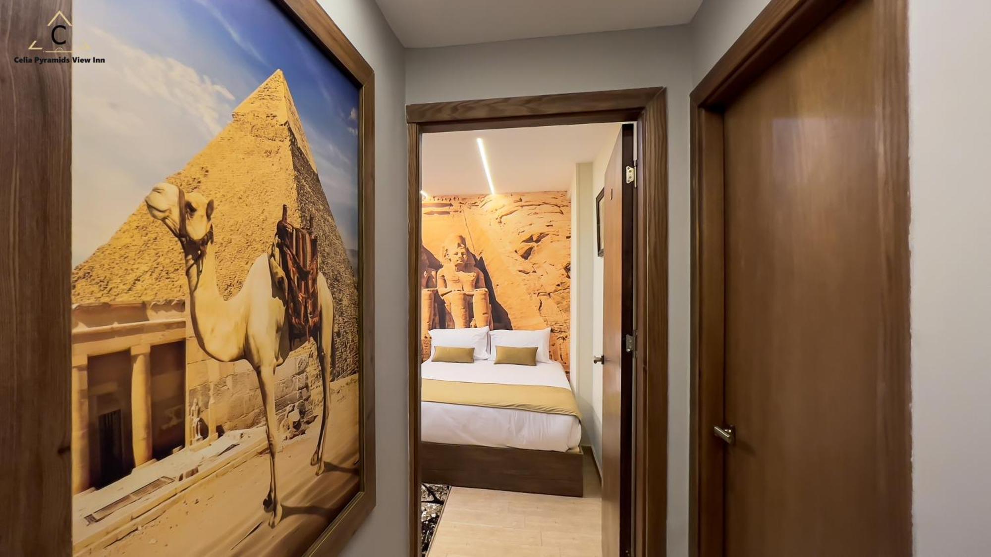 Celia Pyramids View Inn Nazlet el-Sîsi 외부 사진