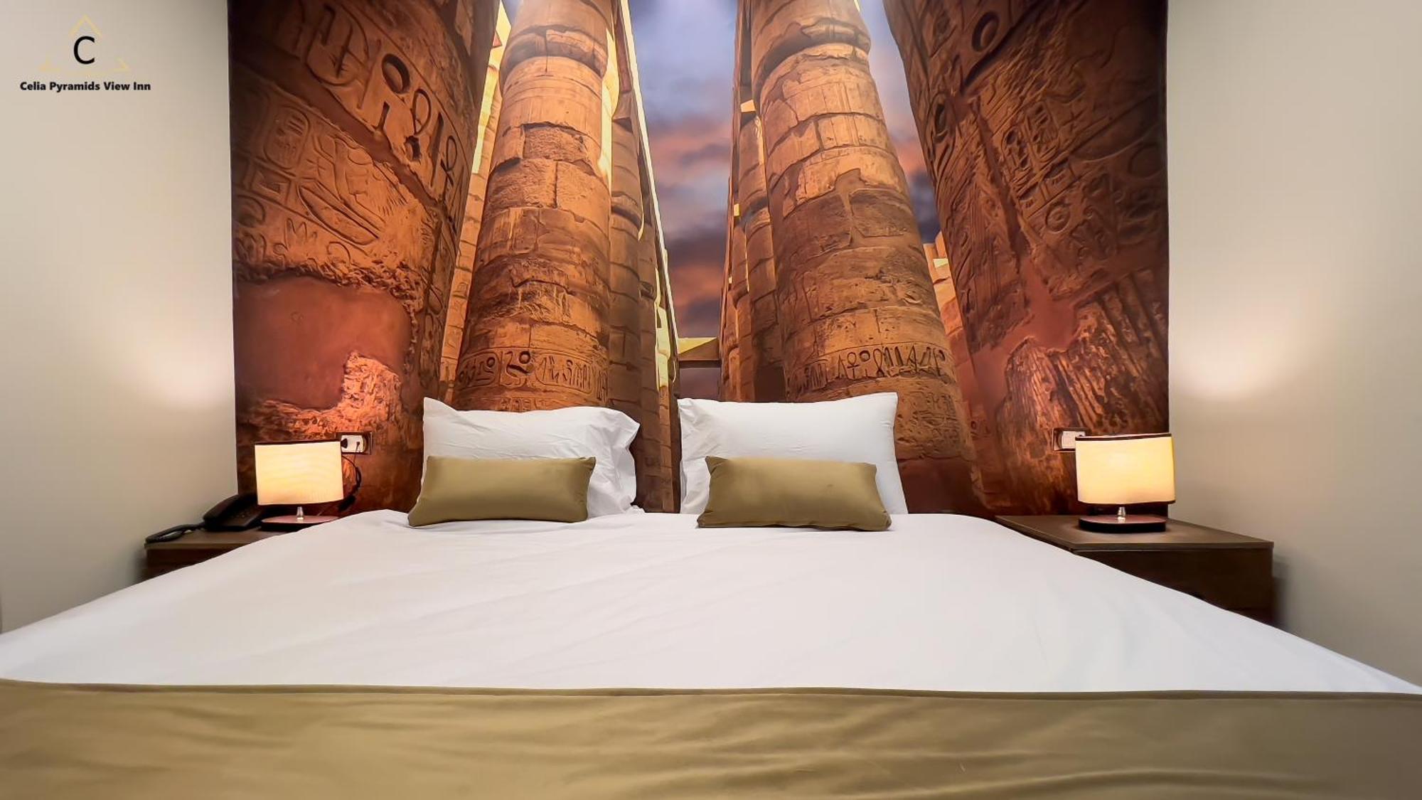 Celia Pyramids View Inn Nazlet el-Sîsi 외부 사진