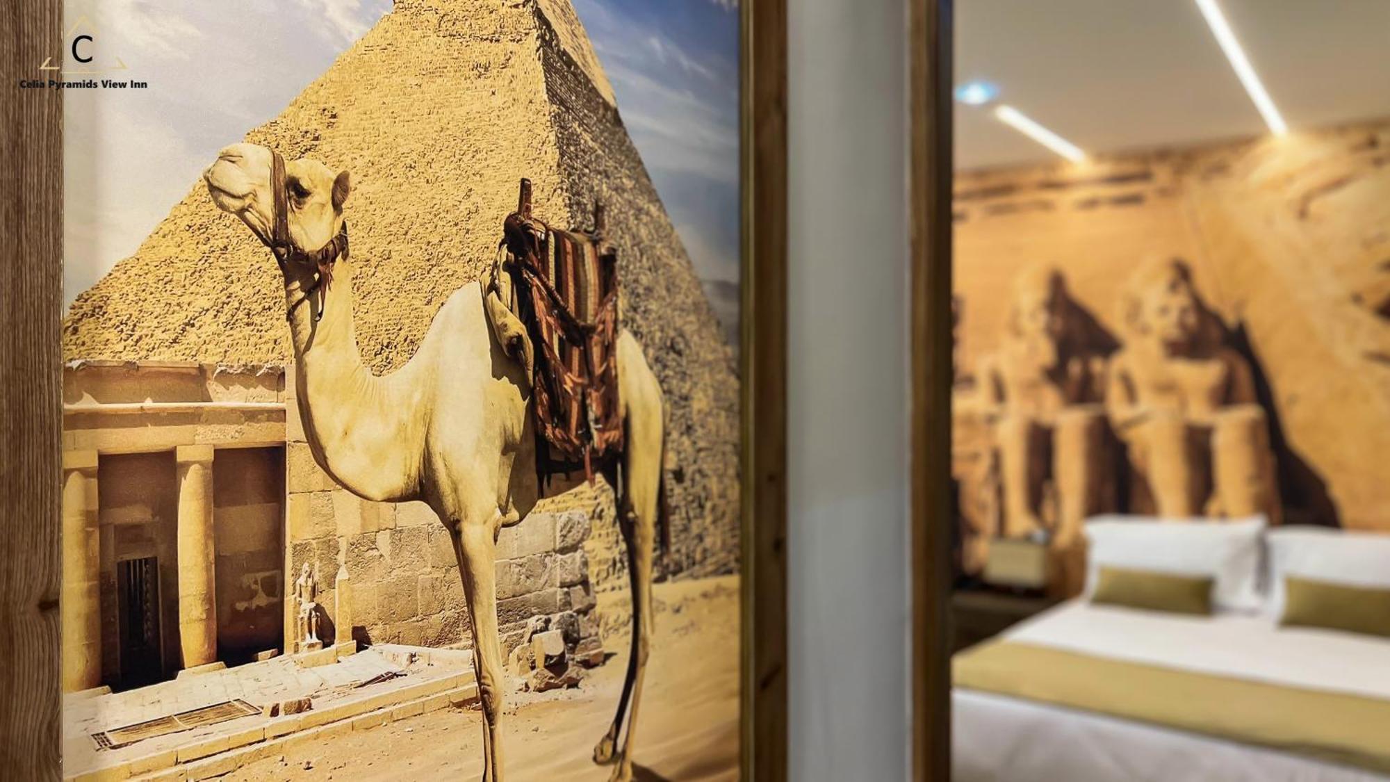Celia Pyramids View Inn Nazlet el-Sîsi 외부 사진