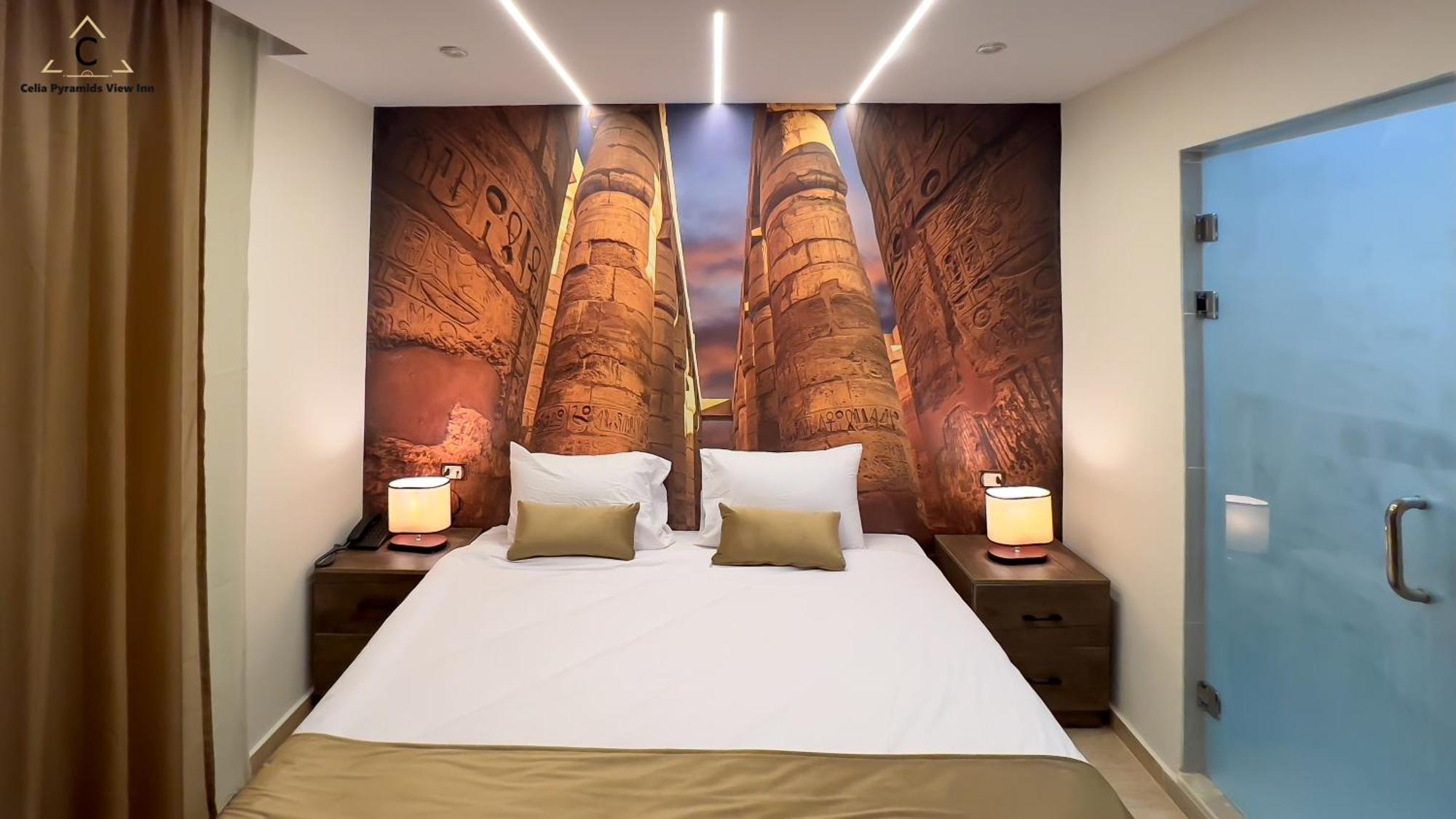 Celia Pyramids View Inn Nazlet el-Sîsi 외부 사진
