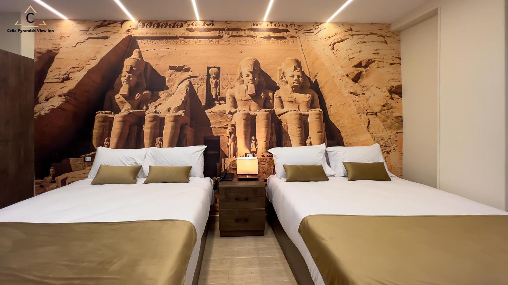 Celia Pyramids View Inn Nazlet el-Sîsi 외부 사진
