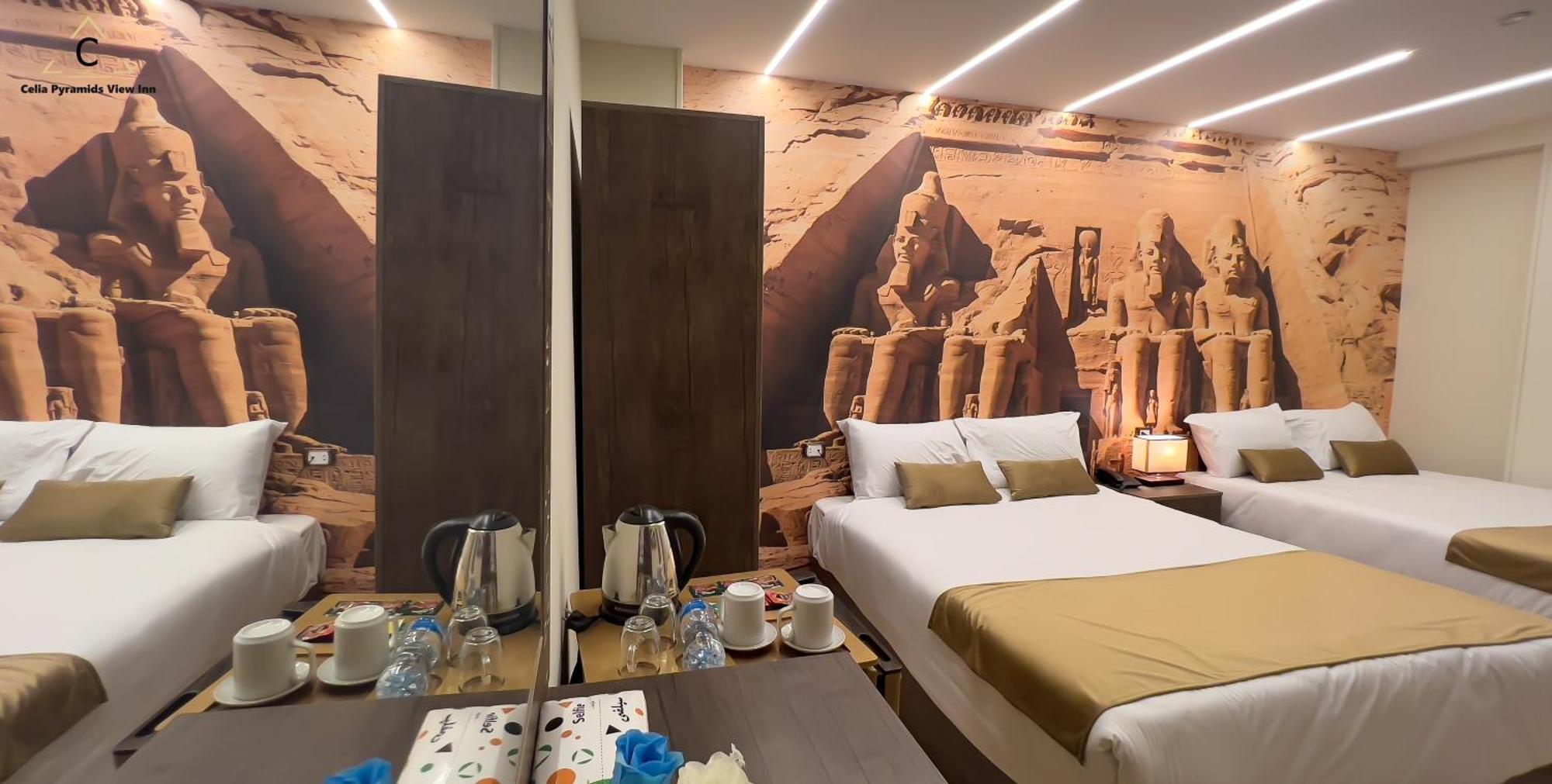 Celia Pyramids View Inn Nazlet el-Sîsi 외부 사진