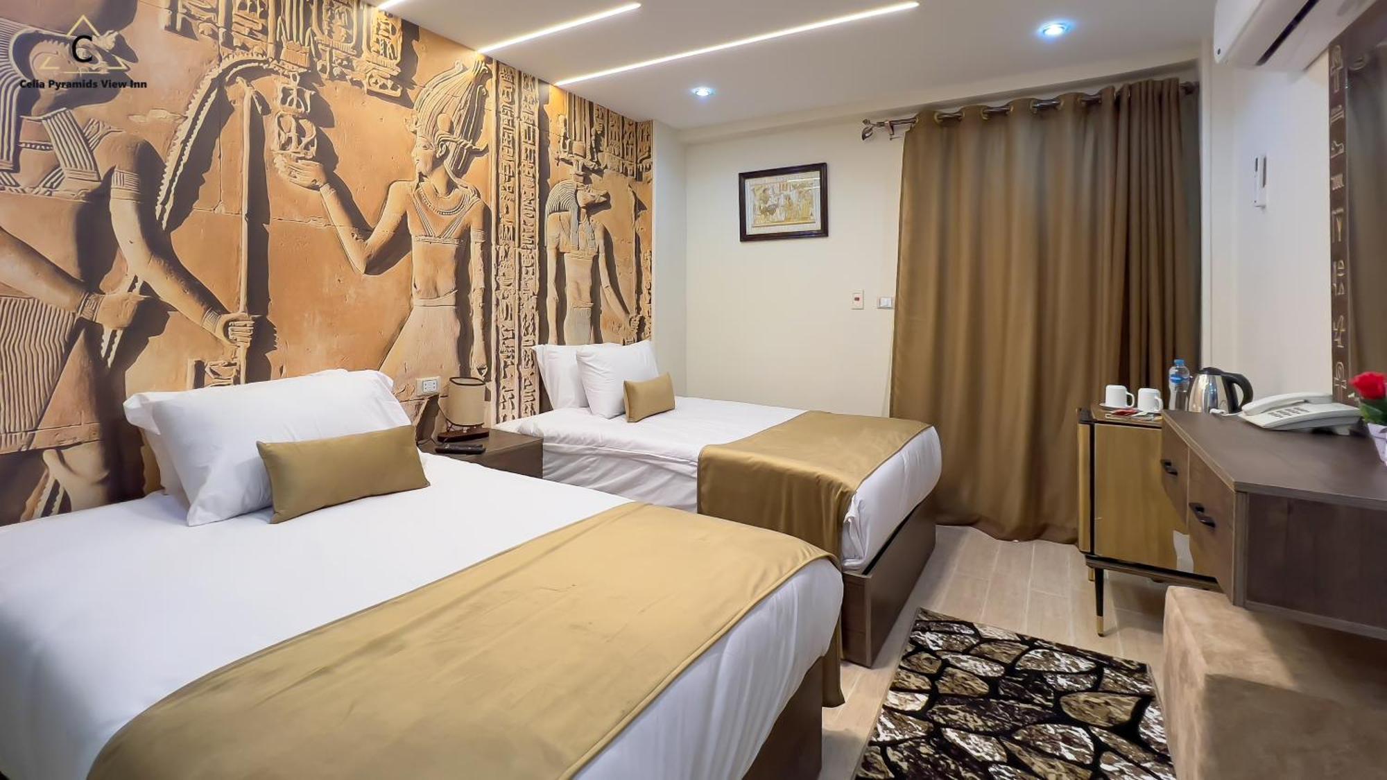 Celia Pyramids View Inn Nazlet el-Sîsi 외부 사진